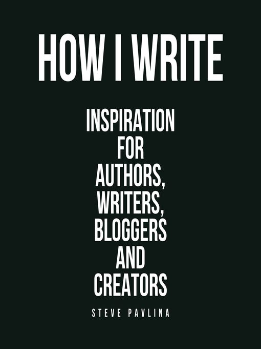 Cover image for How I Write
